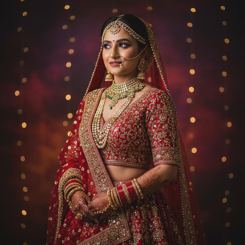 Bridal portrait
